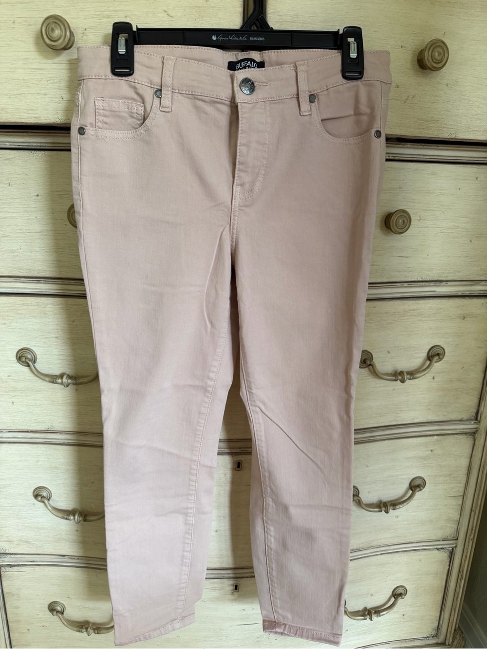 Buffalo David Bitton Pale Pink Skinny Jeans